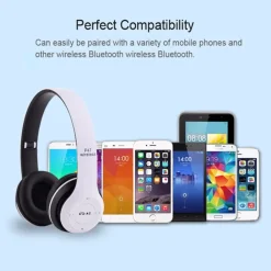 CUFFIE Q-317 SENZA FILI STEREO WIRELESS RICARICABILI USB BLUETOOTH PIEGHEVOLI