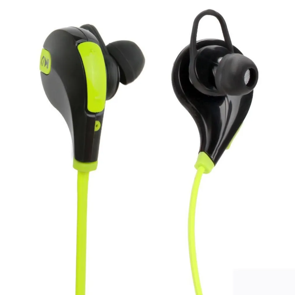 CUFFIE SPORT STEREO AUDIO AURICOLARI BLUETOOTH PER SMARTPHONE CELLULARE QY7