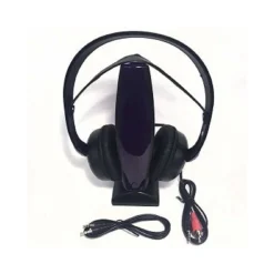 CUFFIE WIRELESS 8 IN 1 SENZA FILI RADIO TV PC CASA GIOCHI GAMES DVD MP3 STEREO