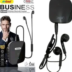 CUFFIE WIRELESS VIVAVOCE BLUETOOTH IN-EAR AURICOLARI Q-ER60 RICARICABILI CUSTODIA