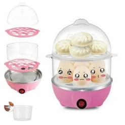 CUOCI UOVA LEGUMI A VAPORE BOLLITORE ELETTRICO 350W CUOCIUOVA 7 UOVA TX-9596