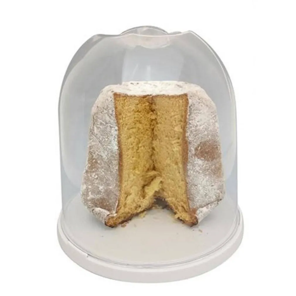 CUPOLA COPRI PANDORO H27 PORTA DOLCI NATALE CHIUSURA SALVAFRESCHEZZA TRASPARENTE