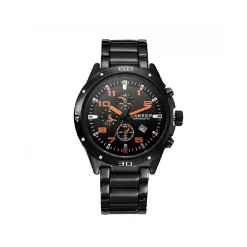 CURREN 8201 OROLOGI DA POLSO SPORTIVI ANALOGICI DI LUSSO TUNGSTENO D'ACCIAIO UOM