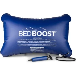 CUSCINO GONFIABILE SUPPORTO SOLLEVA SUPPORTA MATERASSO RIALZO LETTO