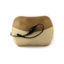 CUSCINO MASSAGGIANTE MASSAGGIATORE SHIATSU CASA AUTO INFRAROSSI COLLO MJY-815