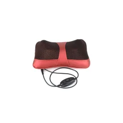 CUSCINO MASSAGGIANTE MASSAGGIATORE SHIATSU CASA AUTO INFRAROSSI COLLO RELAX SPA
