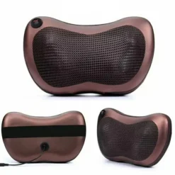 CUSCINO MASSAGGIANTE MASSAGGIATORE CASA AUTO MASSAGGIO SHIATSU SCHIENA COLLO