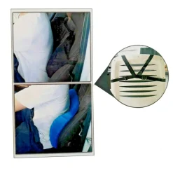 CUSCINO SEDIA ANTIDECUBITO IN MEMORY GEL POSTURA SCHIENA UFFICIO AUTO ESTERNO