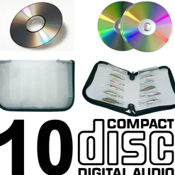 CUSTODIA ASTUCCIO PORTA TOTANARE ARTIFICIALI 10 SCOMPARTI SAGOMATI ESCHE PESCA