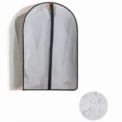 CUSTODIA COPRIABITO FODERA INDUMENTI GIACCA CAPPOTTO CON CERNIERA 60X80CM 87413