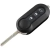 CUSTODIA GUSCIO PORTACHIAVI COVER PER CHIAVI AUTO 3 TASTI COMPATIBILE FIAT LANCIA