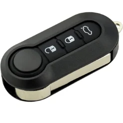 CUSTODIA GUSCIO PORTACHIAVI COVER PER CHIAVI AUTO 3 TASTI COMPATIBILE FIAT LANCIA