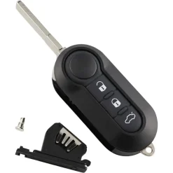 CUSTODIA GUSCIO PORTACHIAVI COVER PER CHIAVI AUTO 3 TASTI COMPATIBILE FIAT LANCIA