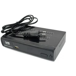 DECODER RICEVITORE DIGITALE TERRESTRE HDMI 1080P 3D TV DVB-T2 USB TELECOMANDO