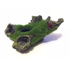 DECORAZIONE PER ACQUARIO GROTTA PAESAGGISTICA 16CM RESINA PESCI ACQUA ORNAMENTO