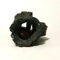 DECORAZIONE PER ACQUARIO TRONCO DI ALBERO FORATO IN RESINA PESCI ACQUA ORNAMENTO