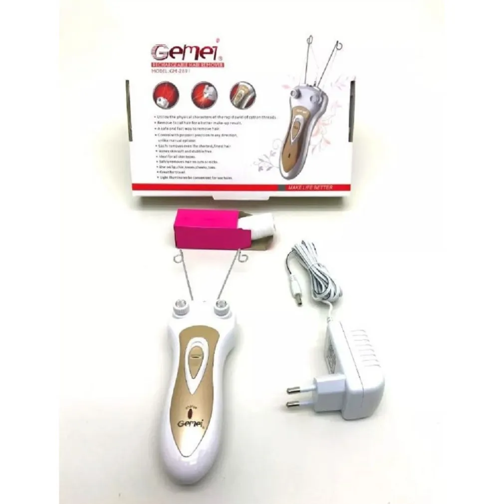 DEPILATORE DONNA RICARICABILE PER RIMOZIONE PELI EPILATORE A BATTERIA GM-2891