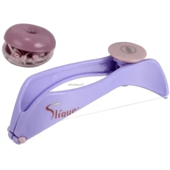 DEPILATORE EPILATORE DONNA RIMUOVI PELI VISO ROLLER A MOLLA FILO ARABO SLIQUE
