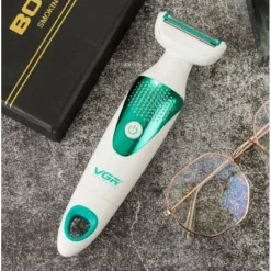 DEPILATORE 5IN1 EPILATORE ELETTRICO DONNA BATTERIA TESTINE INTERCAMBIABILI V-720