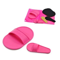 DEPILAZIONE GUANTO CON MICRO CRISTALLI ESFOLIANTE EPILATORE INDOLORE GAMBE VISO