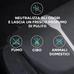 DETERGENTE SCHIUMA PER PULIZIA TAPPEZZERIE DIVANI SUPERFICI DELICATE CLEAN SWEEP