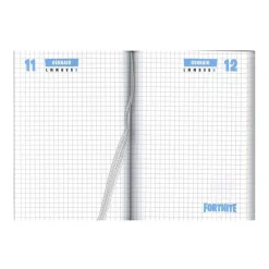DIARIO SCOLASTICO 12 MESI PERSONAGGIO FORTINITE AGENDA SCUOLA ELEMENTARE MEDIE