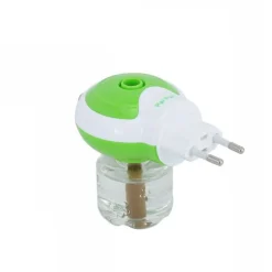DIFFUSORE VAPORIZZATORE ELETTRICO SET CON LIQUIDO ANTI ZANZARE REPELLENTE 7.5X10