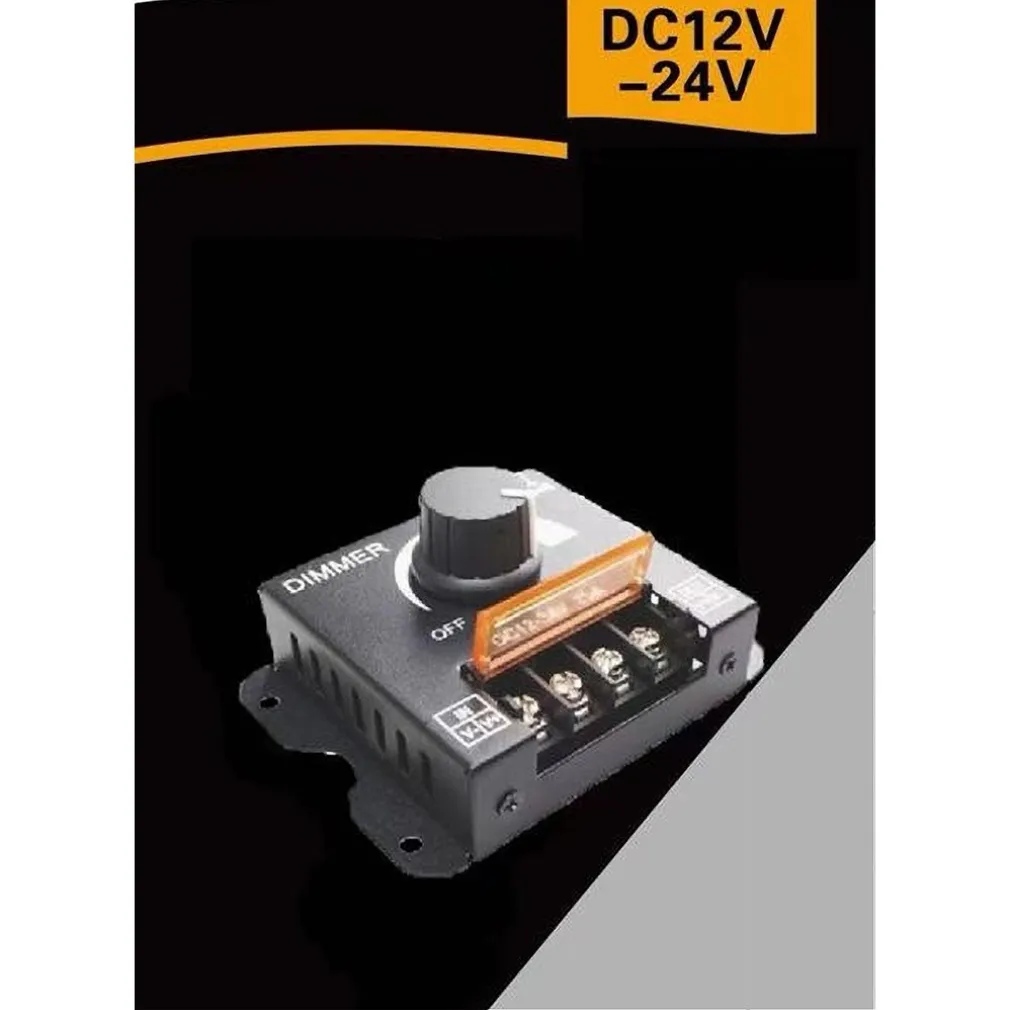 DIMMER PER LUCI LED MONOCOLORE INTERRUTTORE CONTROLLER MANOPOLA 12-24V DM-12-24V