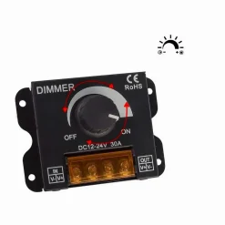 DIMMER PER LUCI LED MONOCOLORE INTERRUTTORE CONTROLLER MANOPOLA 12-24V DM-12-24V