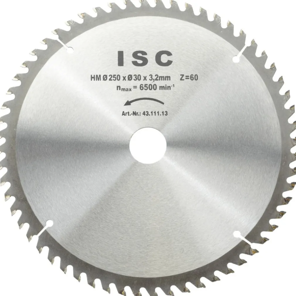 DISCO AL WIDIA PER TAGLIO ALLUMINIO ALGOR DIAMETRO 250MM 3.2 F 32 PROFESSIONALE