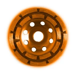 DISCO DIAMANTATO PER MARMO PIETRA CEMENTO Ø11,5 cm 115 MM FLEX MOLA A SEGMENTI