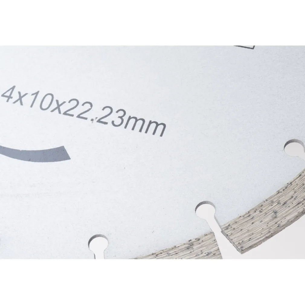 DISCO DIAMANTATO TAGLIO MARMO CEMENTO MATTONI PIETRA SEGA CIRCOLARE Ø230mm