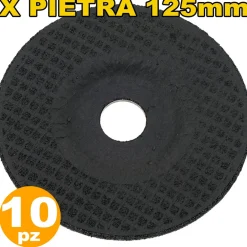 DISCO FLEX PER PIETRA SET DA 10 PEZZI DISCHI SMERIGLIATRICE DIAMETRO 125 MM
