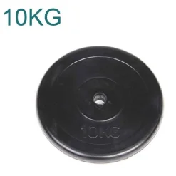DISCO IN GHISA PER BILANCIERE MANUBRI PESO DA 10KG FORO 25 MM GDC ALLENAMENTO