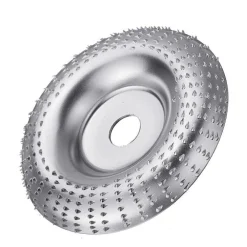 DISCO PER SMERIGLIATRICE ANGOLARE RASPA LEVIGATURA INTAGLIO LEGNO 125 MM 66014