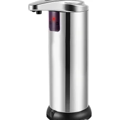 DISPENSER DI SAPONE LIQUIDO AUTOMATICO CON SENSORE EROGATORE SAPONE MANI BAGNO 59385