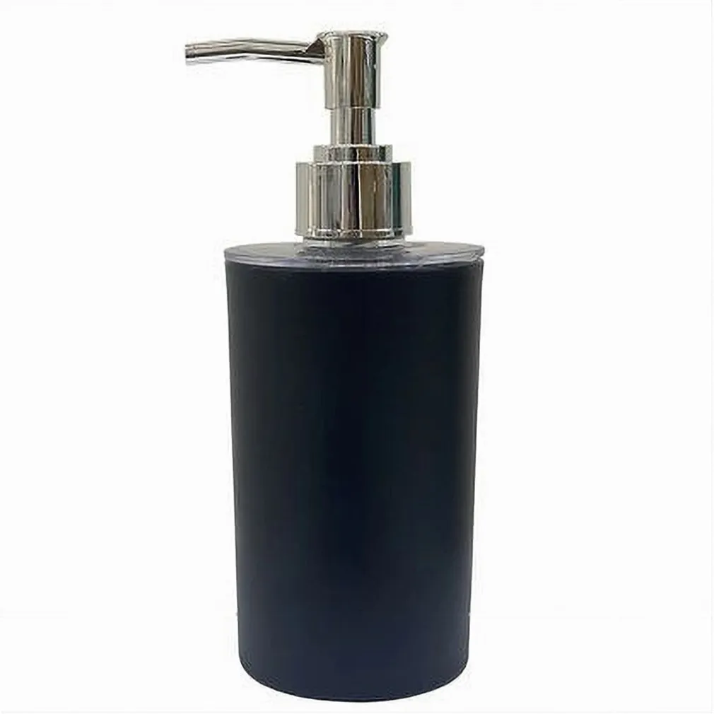 DISPENSER PORTA SAPONE LIQUIDO COLORE NERO ACCESSORIO PER ARREDO DA BAGNO 79193