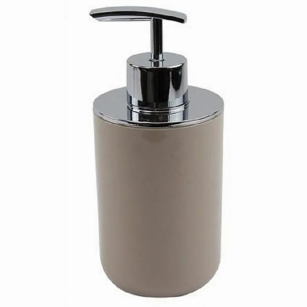 DISPENSER PORTA SAPONE LIQUIDO TORTORA SILVER PER RICAMBIO ACCESSORI BAGNO 69465
