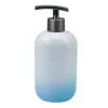 DISPENSER PORTASAPONE LIQUIDO BIANCO AZZURRO ACCESSORI BAGNO MODERNO ARREDO 59910