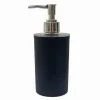 DISPENSER SAPONE LIQUIDO BAGNO PER LAVANDINO NERO ACCESSORI ARREDO BAGNO 79181