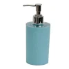 DISPENSER SAPONE LIQUIDO LAVANDINO AZZURRO LAVORATO ACCESSORI ARREDO BAGNO 79793