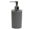 DISPENSER SAPONE LIQUIDO BAGNO PER LAVANDINO GRIGIO ACCESSORI ARREDO BAGNO 79797