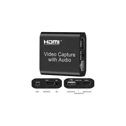 DISPOSITIVO ACQUISIZIONE VIDEO AUDIO REGISTRATORE Q-HD485 HDTV 4K USB COMPUTER