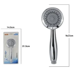 DOCCETTA BAGNO DOCCINO 9 X 23 CM SOFFIONE DOCCIA CORNETTA ROTONDO MODERNO 69062