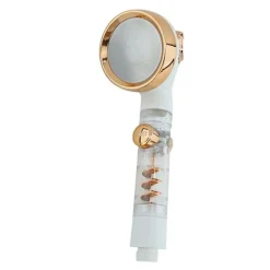 DOCCETTA DOCCIA BAGNO SOFFIONE CON PULSANTE STOP MULTIGETTO VENTOLA A SPIRALE 87532