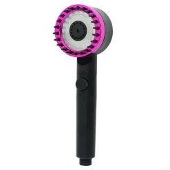 DOCCETTA DOCCINO SOFFIONE MULTIGETTO BAGNO DOCCIA MASSAGGIANTE MODERNO PULSANTE 87525