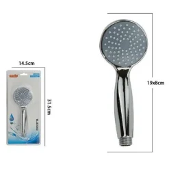 DOCCETTA DOCCINO SOFFIONE BAGNO DOCCIA CORNETTA ROTONDO 18X8CM MODERNO 69113