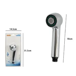 DOCCETTA DOCCINO SOFFIONE BAGNO DOCCIA CORNETTA MODERNA 18 CM 59178 ROTONDA