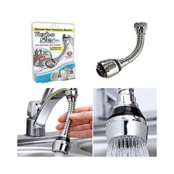 DOCCETTA LUNGA SNODABILE TURBO FLEX 360° TUBO FLESSIBILE CON FILTRO PER MISCELATORE