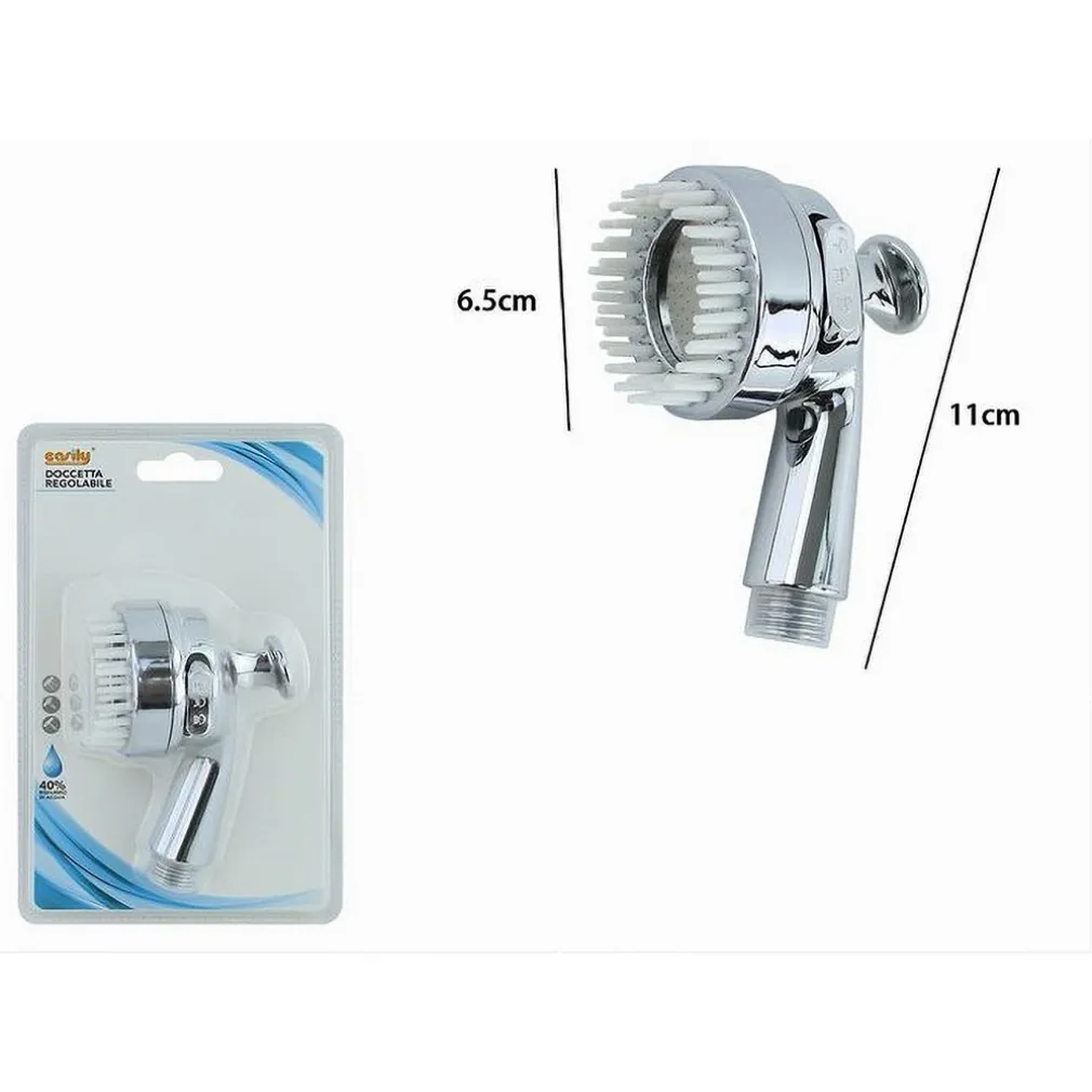 DOCCETTA REGOLABILE PICCOLO A MANO SOFFIONE DOCCIA BAGNO RUBINETTO MASSAGGIO 87492